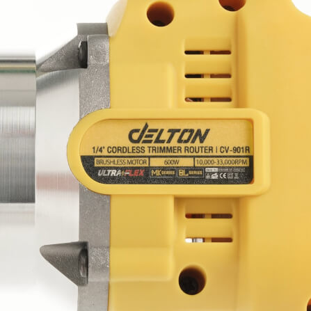 ทริมเมอร์ไร้สาย (พร้อมแบตเตอรี่) DELTON รุ่น CV-901R ULTRAFLEX 20V 4AH_6
